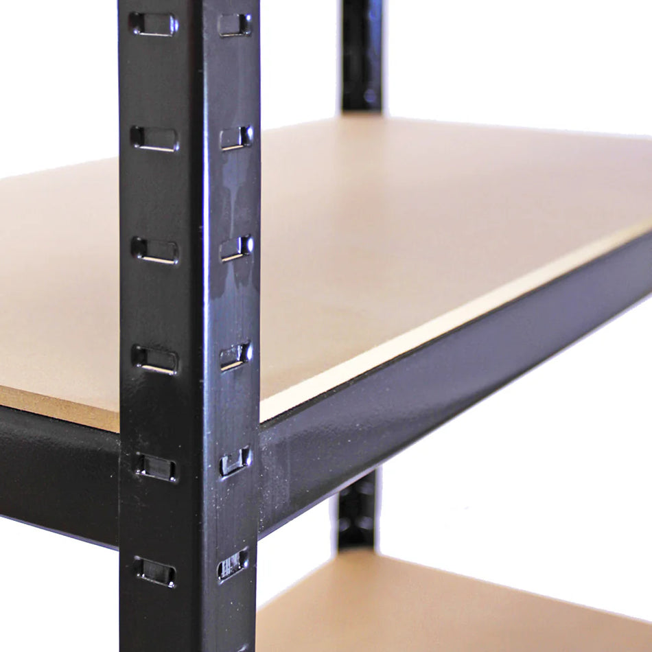 Garage Racking 5 Tier Shelving Unit Boltless Heavy Duty Metal Shelf Shed Storage